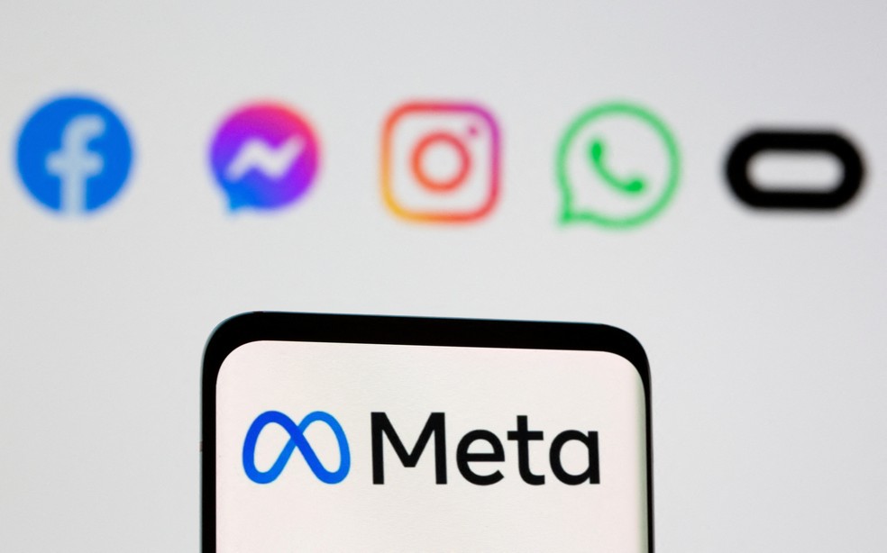 ANPD libera coleta de dados dos usuários para o treinamento de IA da Meta. — Foto: Reuters