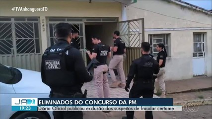 Candidatos que fraudaram provas são eliminados do concurso da PM do Tocantins