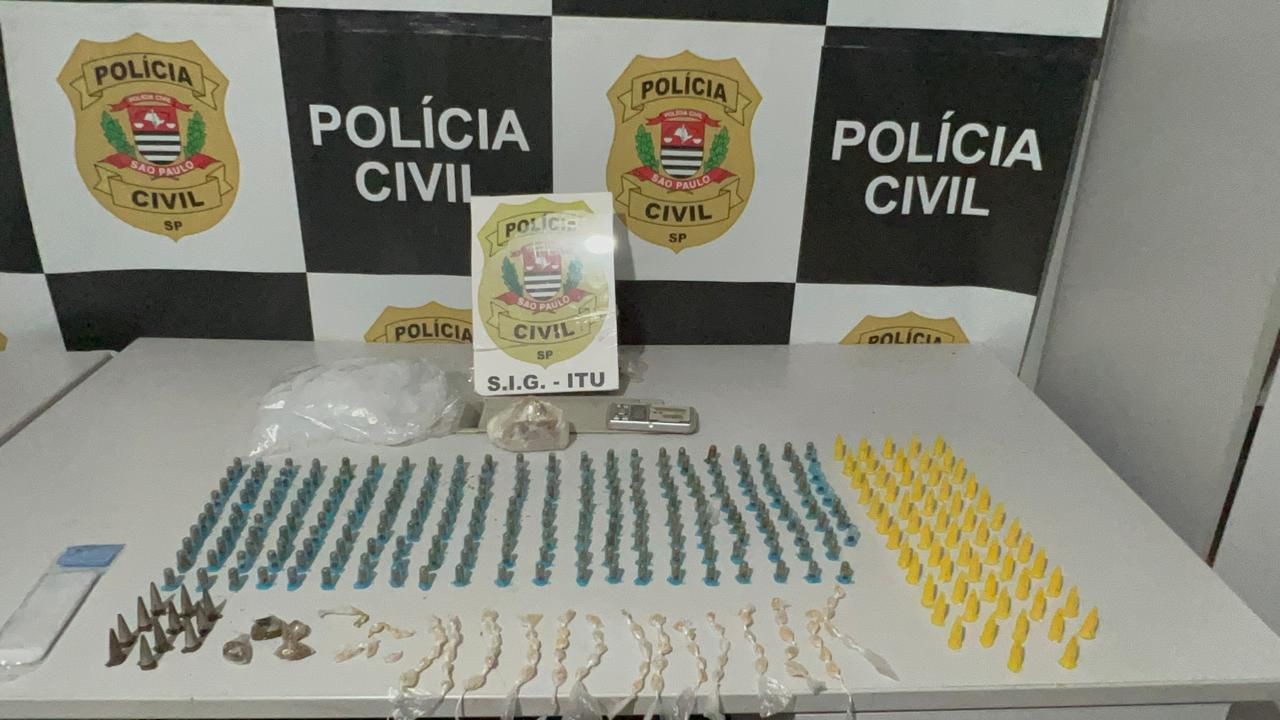 Operação prende grupo suspeito de tráfico de drogas em Itu