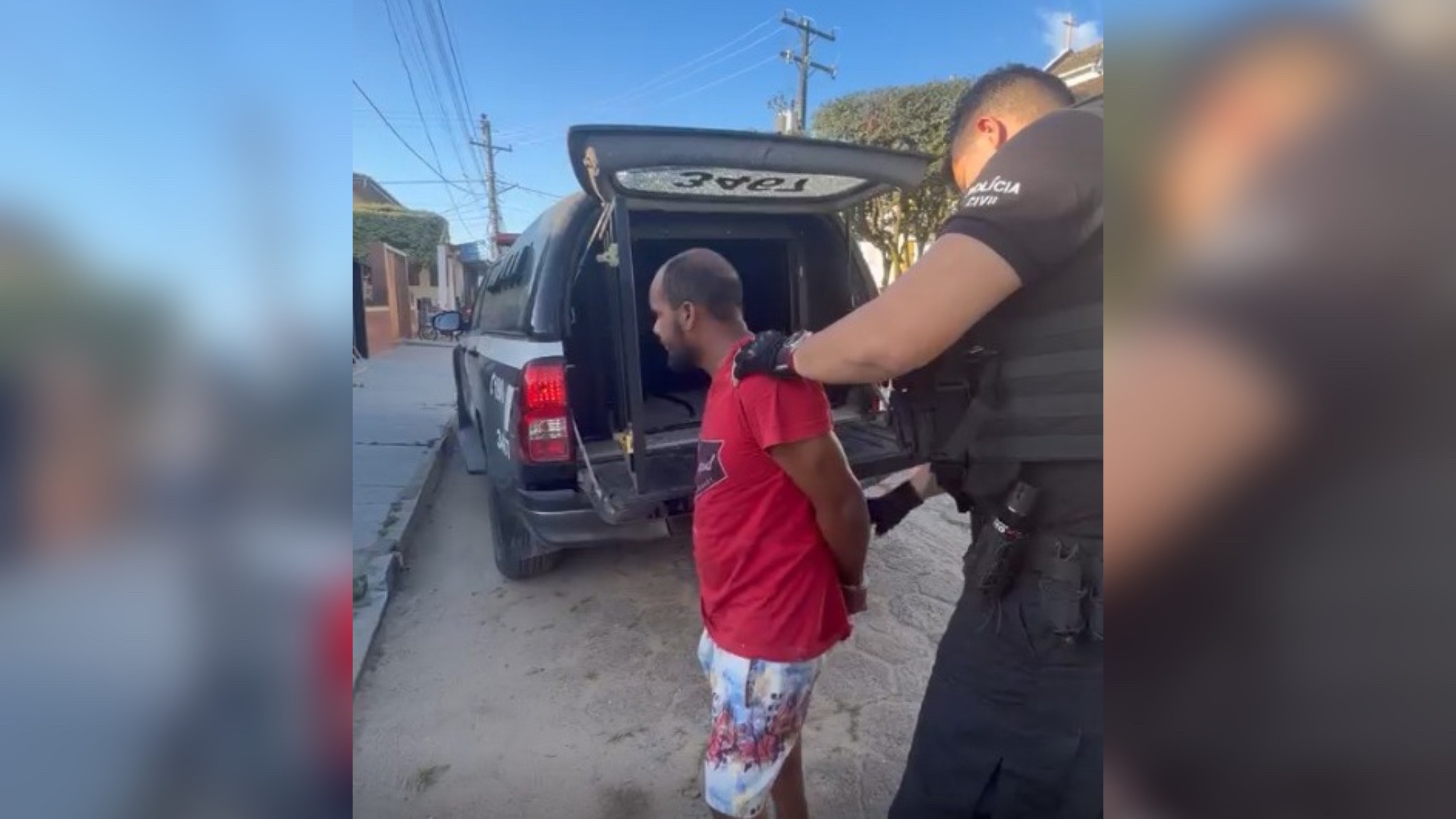 Homem é preso suspeito de agredir companheira com socos e chutes em Oeiras do Pará