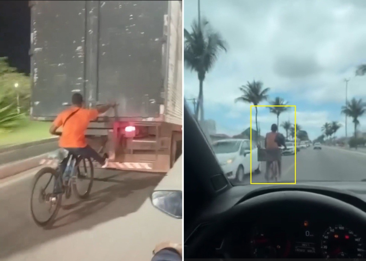 DER avalia operação na RJ-106 após vídeos de imprudência de ciclistas na Região dos Lagos