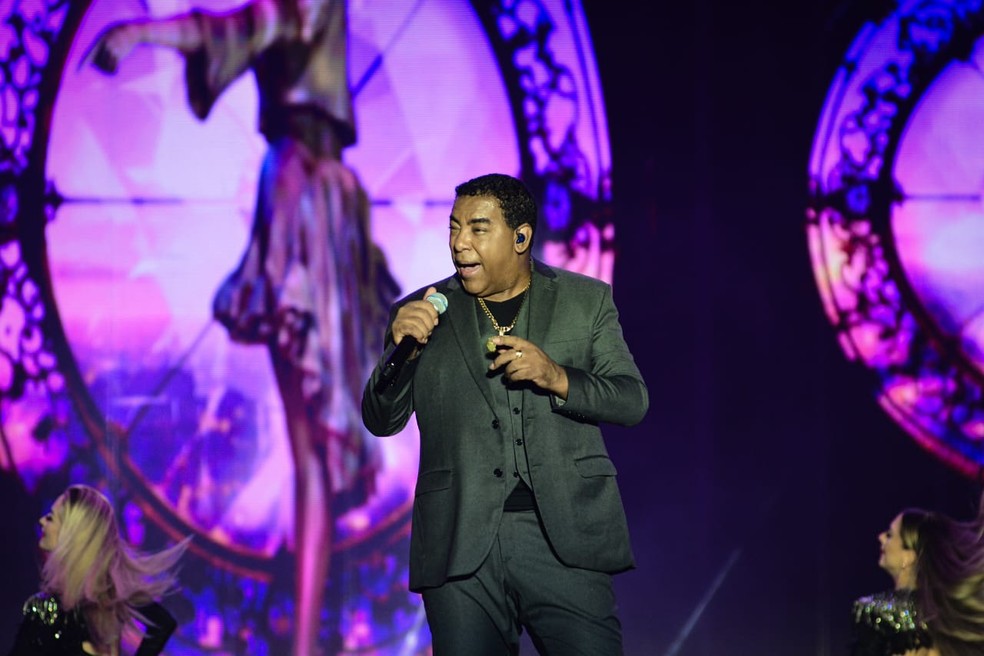 Raça Negra se apresenta no Festival Virada Salvador — Foto: Joilson Cesar/Ag. Picnews