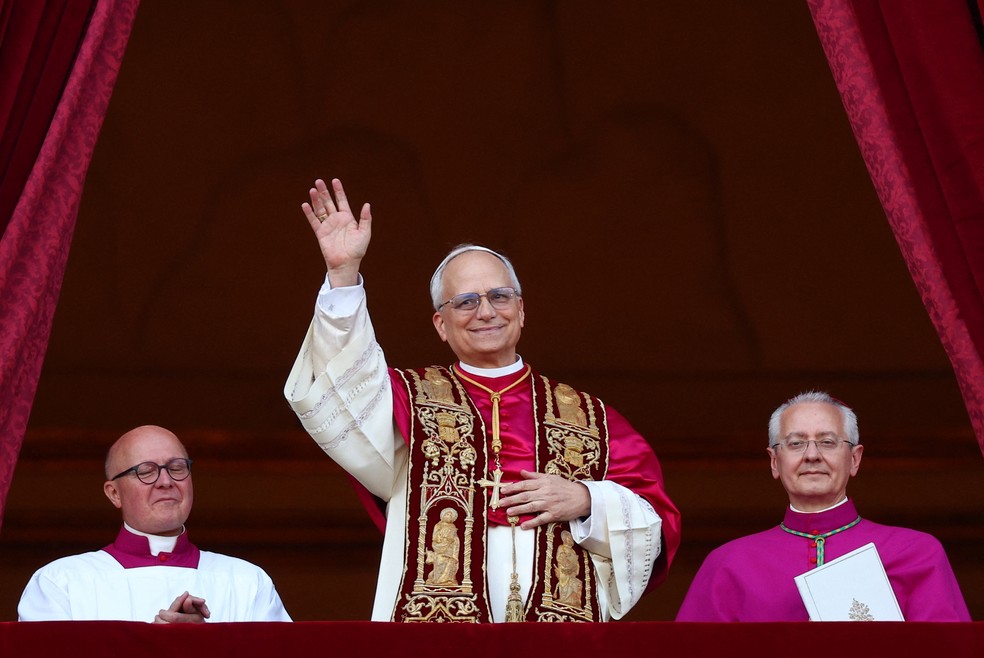 Novo papa — Foto: Reuters