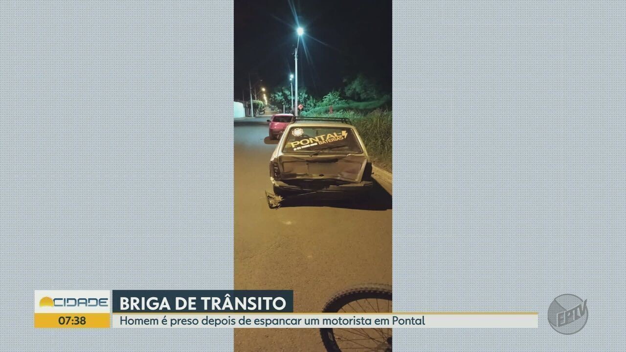 Motorista Espancado Por Causa De Acidente De Trânsito Em Pontal Sp