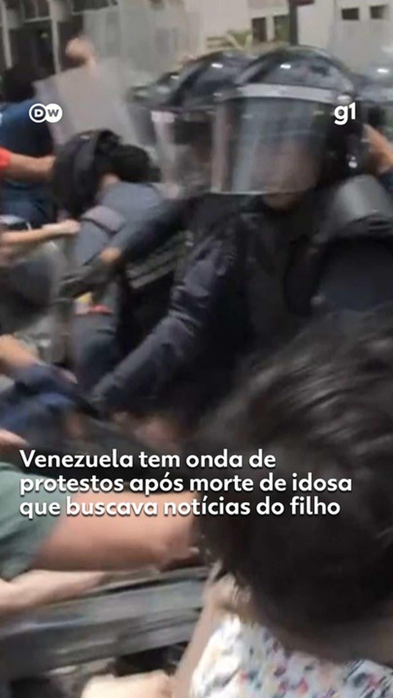 Venezuela tem onda de protestos após morte de idosa que buscava notícias do filho