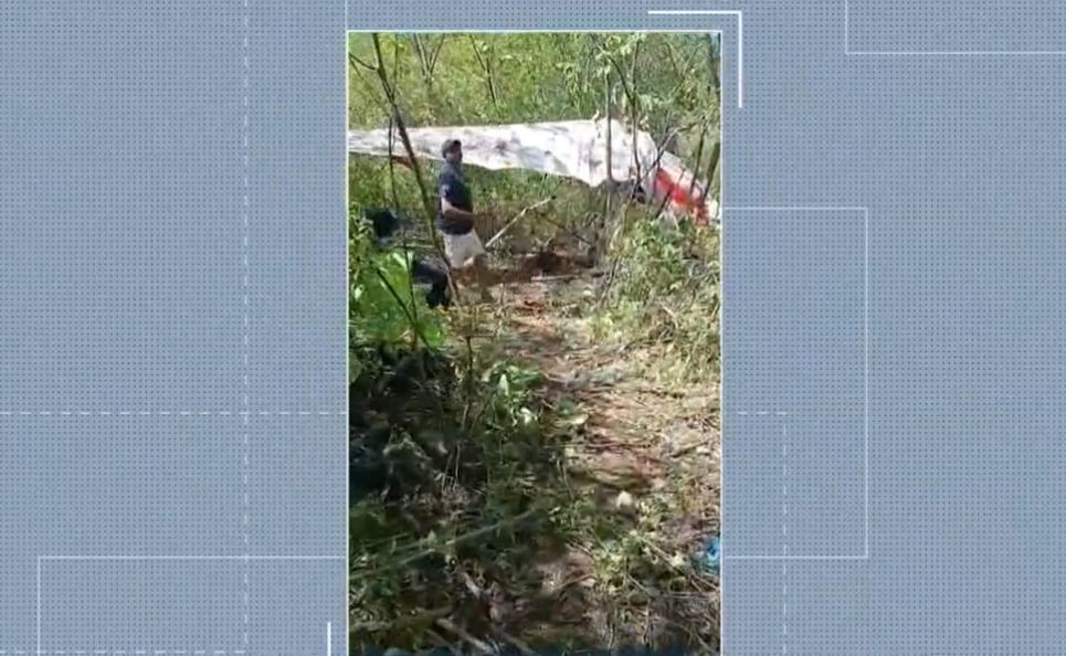 Avião ultraleve cai e piloto de 42 anos morre no Sertão da PB