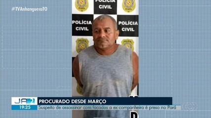 Suspeito de matar ex-companheira a facadas é preso no Pará
