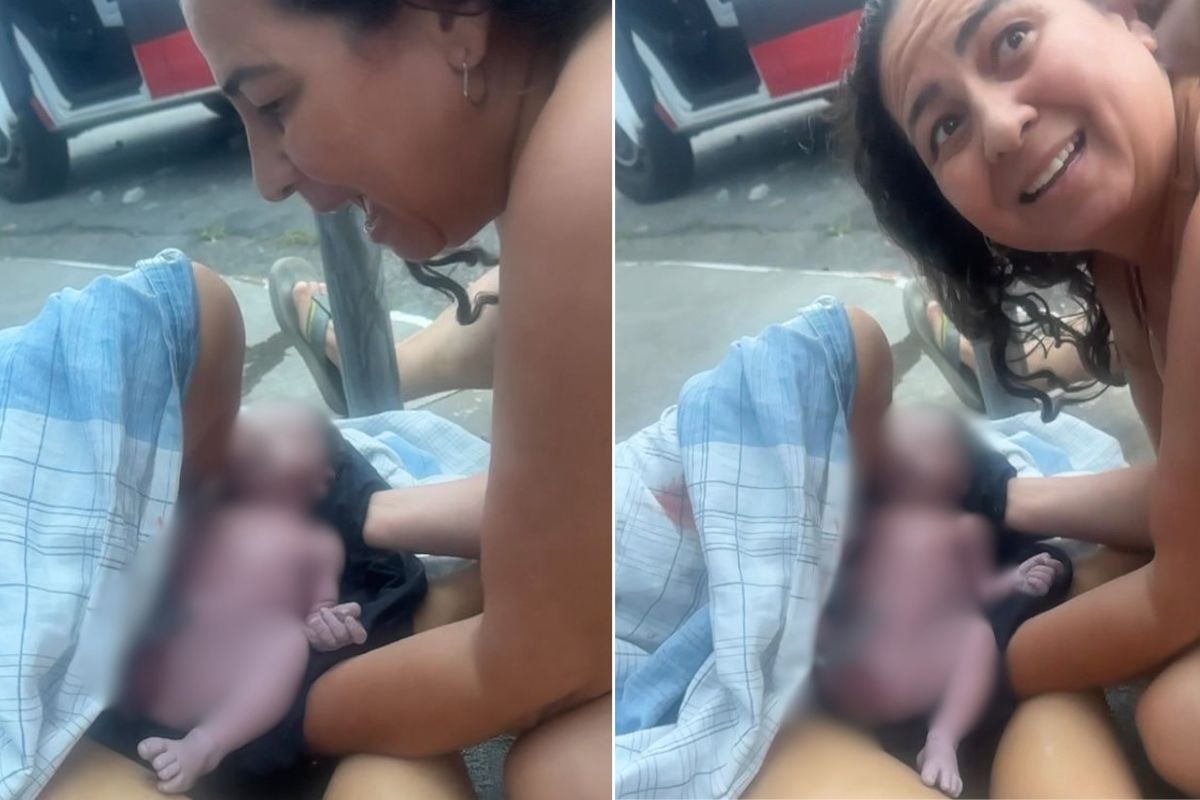 Mulher ajuda grávida a dar à luz em rua no litoral de SP: 'Fiquei desesperada'
