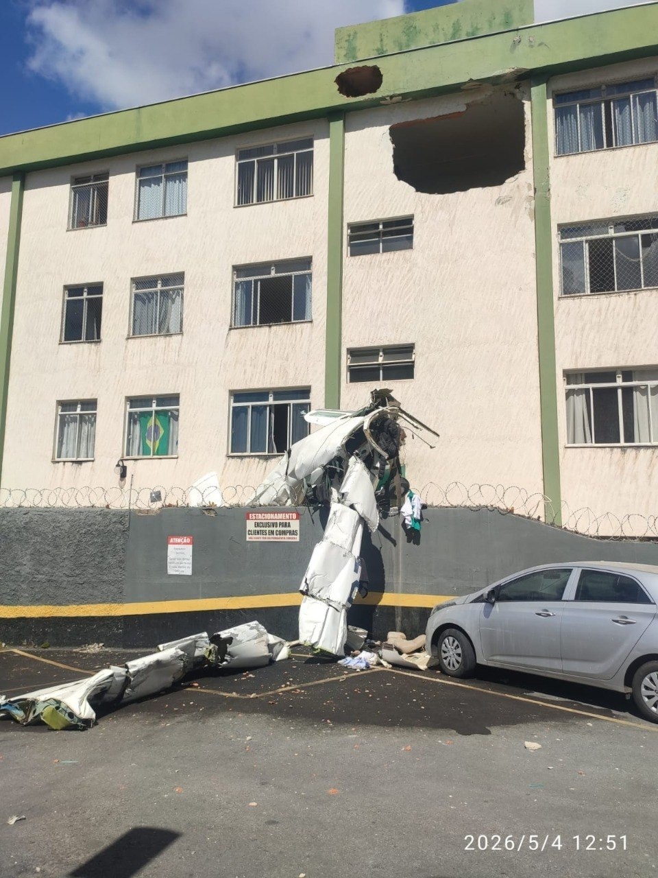 Delegada diz que investigação analisa possível excesso de peso em avião que caiu em BH