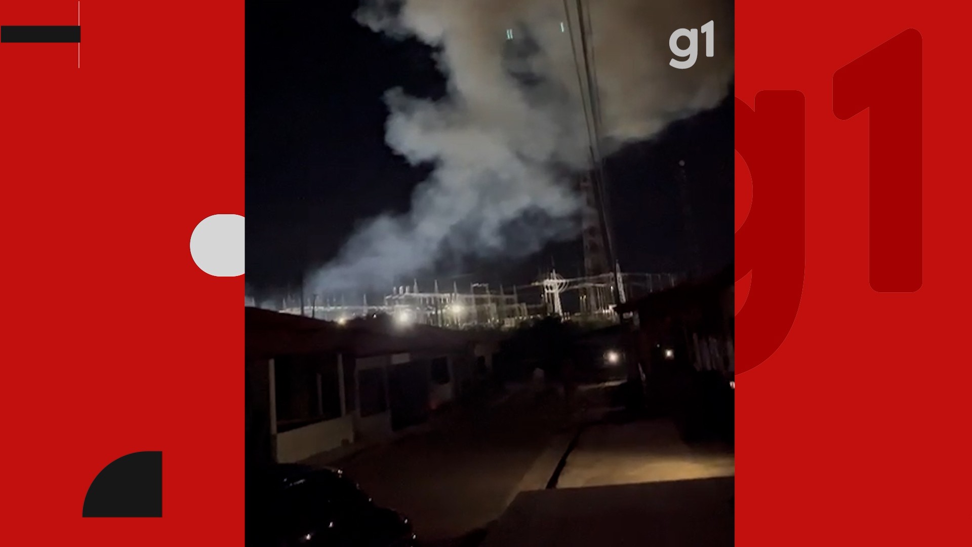 Explosão em subestação causa apagão em mais de 10 cidades do Maranhão