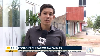 Veja o que abre e o que fecha nesta segunda (20) em Palmas