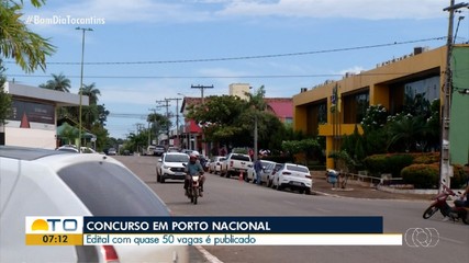 Concurso da guarda de Porto Nacional abre inscrições para vagas com salários de 2,2 mil