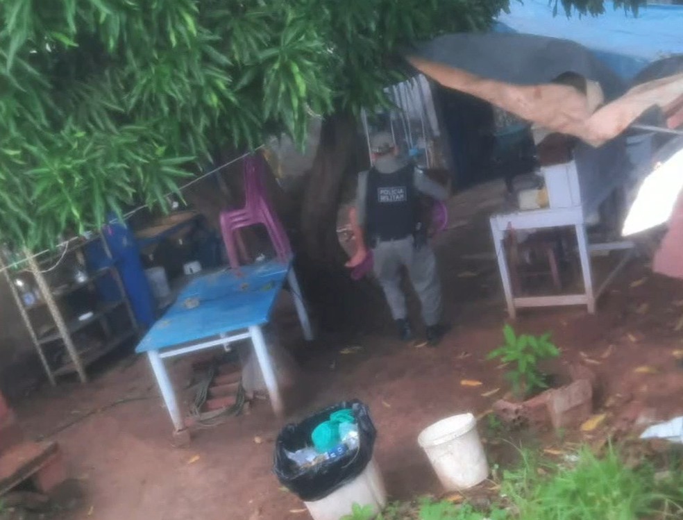 Idosa de 83 anos foi resgatada em casa em Mossoró — Foto: Divulgação