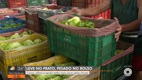 16 produtos estão em alta nesta semana na Ceasa, em Porto Alegre - Programa: Jornal do Almoço 