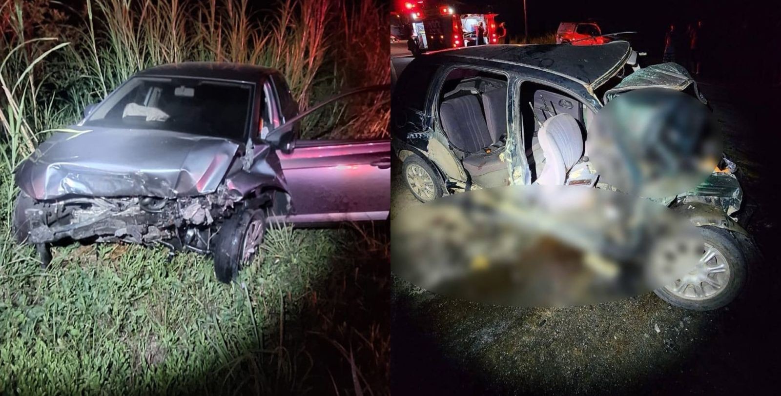 Três pessoas morrem e duas ficam feridas após carro invadir contramão em rodovia de SC