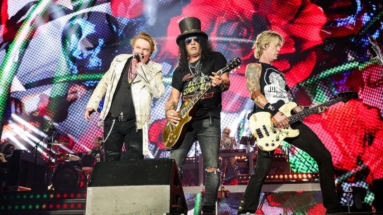 Único show de Guns N' Roses no interior do Brasil terá operação especial com ônibus extras 