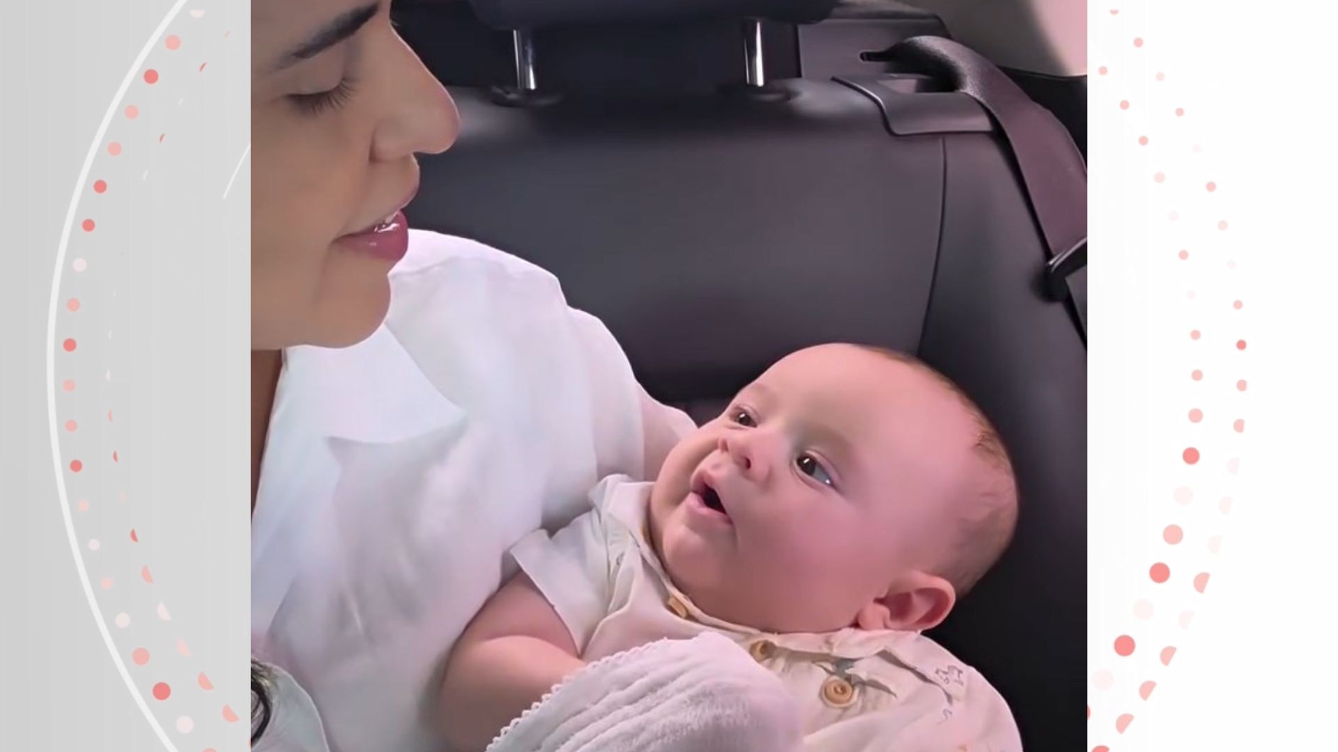 VÍDEO: bebê de três meses 'ajuda' mãe a cantar louvor no ES e viraliza nas redes sociais
