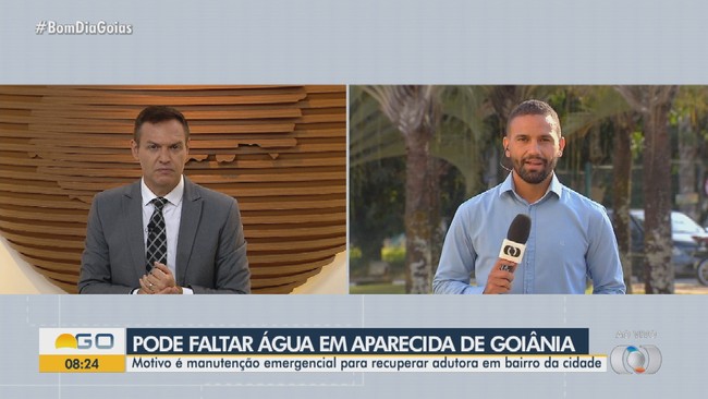 Bairros de Aparecida de Goinia podem ficar sem gua nesta quarta-feira (19)