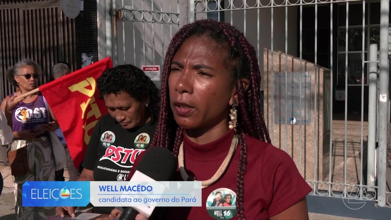 Well Macedo, do PSTU, propõe reestatizar a Cosanpa e tarifa zero de água no Pará