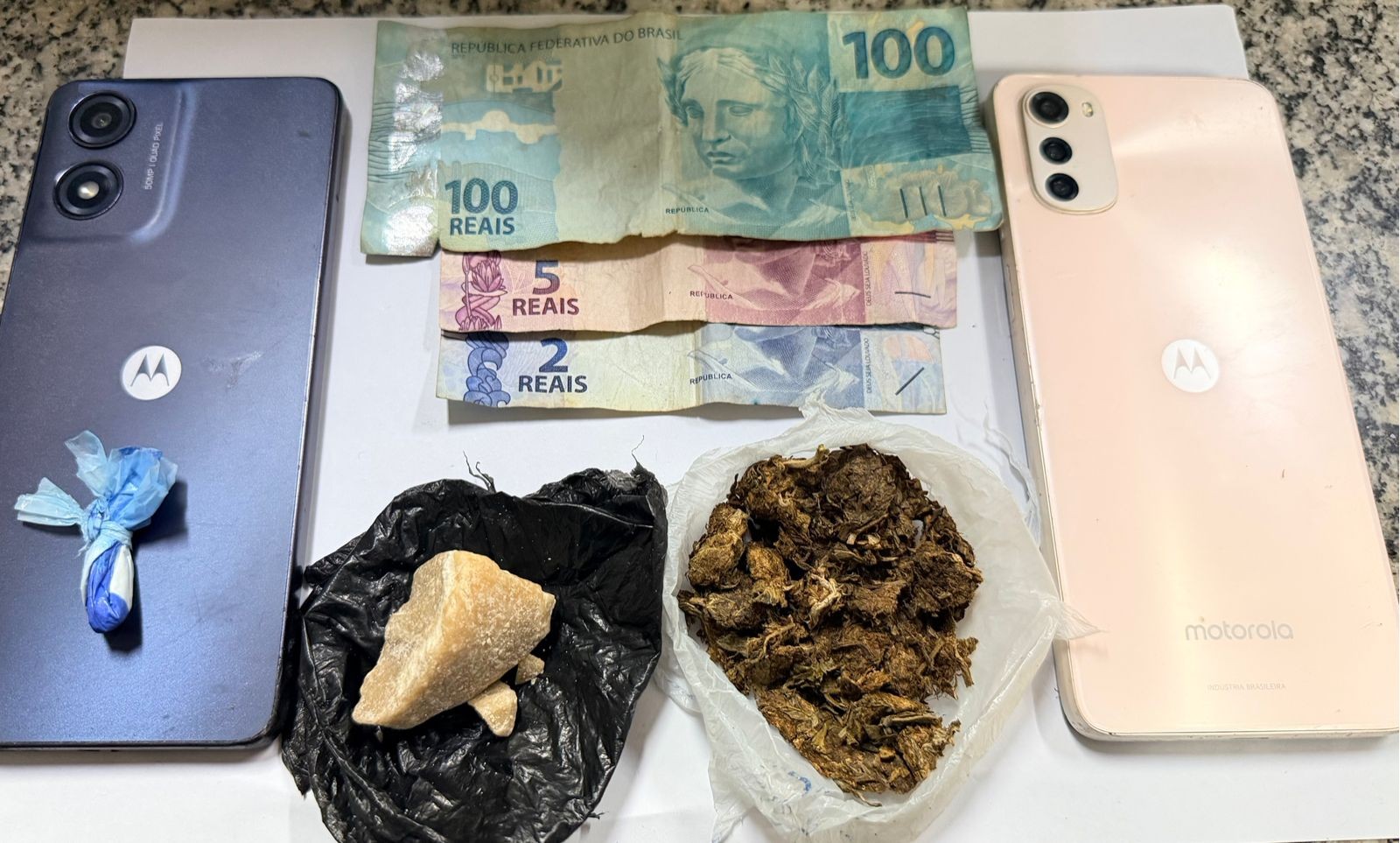 Adolescente é apreendido com skunk e cocaína em Boa Vista