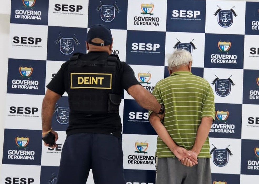 Raimundo Gomes cobrava uma dívida de R$ 150, em 1999, quando matou Givaldo José Vicente de Deus com um tiro — Foto: Polícia Civil/Divulgação