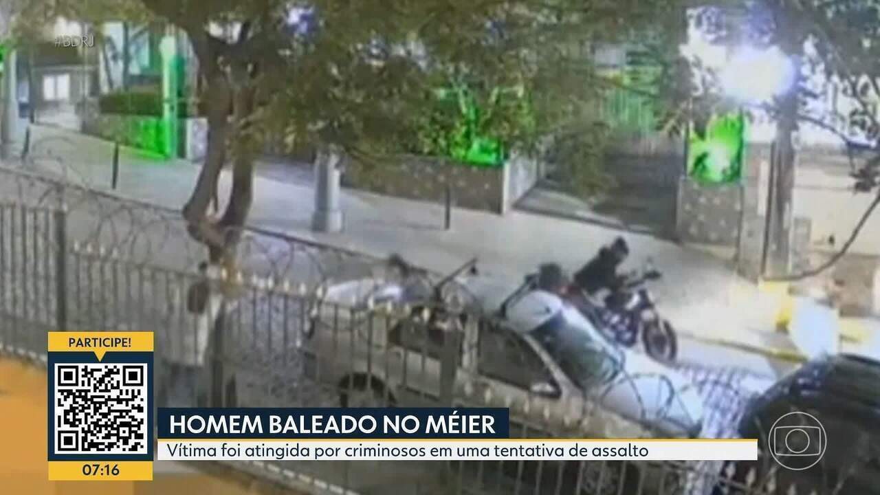 VÍDEO: policial penal reage a assalto e troca tiros com bandidos na Zona Norte do Rio