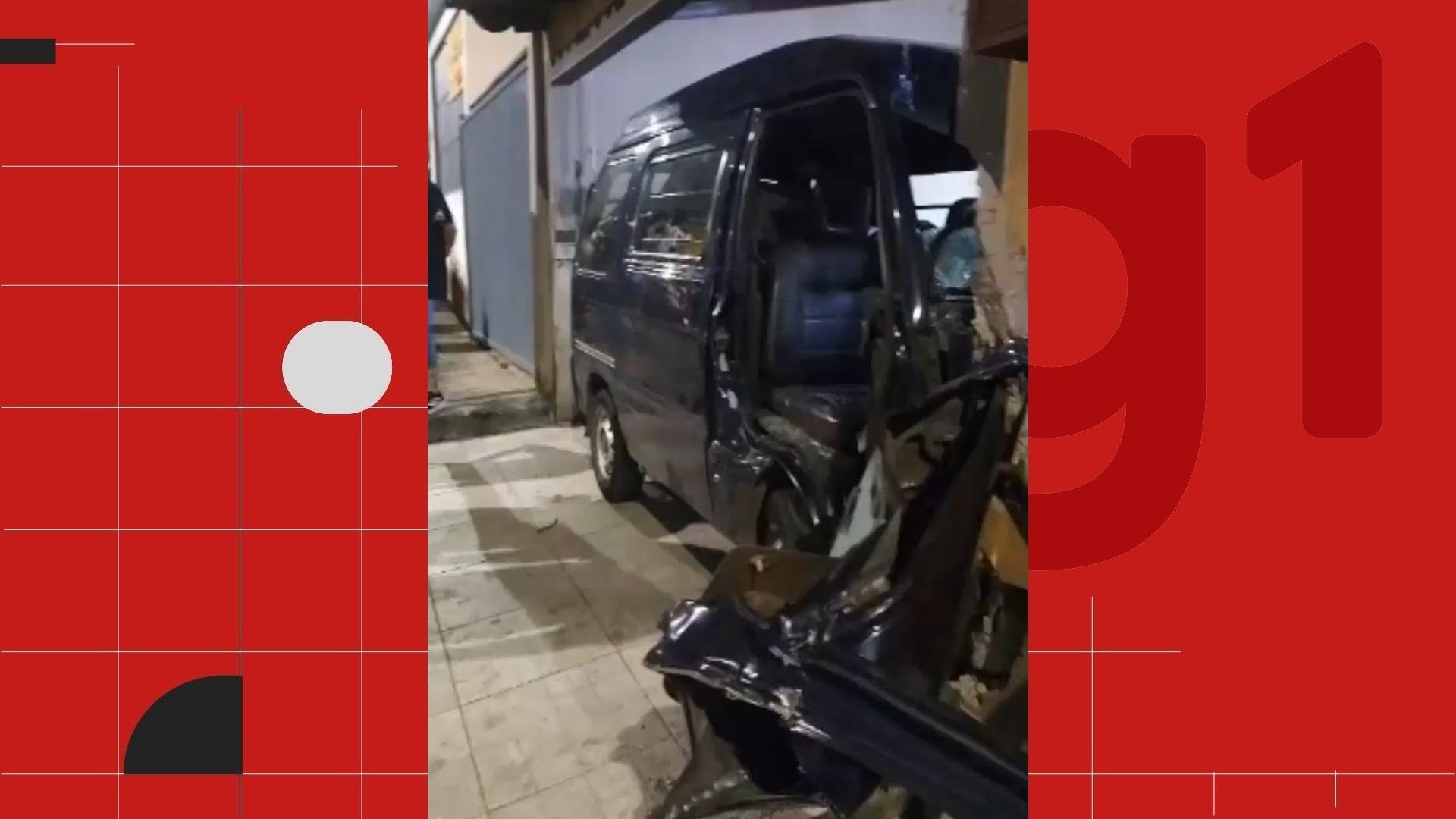 Carro desgovernado atropela motociclista, invade casa e deixa três feridos em Cariacica