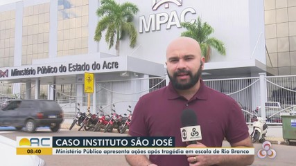 Caso Instituto São José: MP apresenta ações após tragédia em escola de Rio Branco