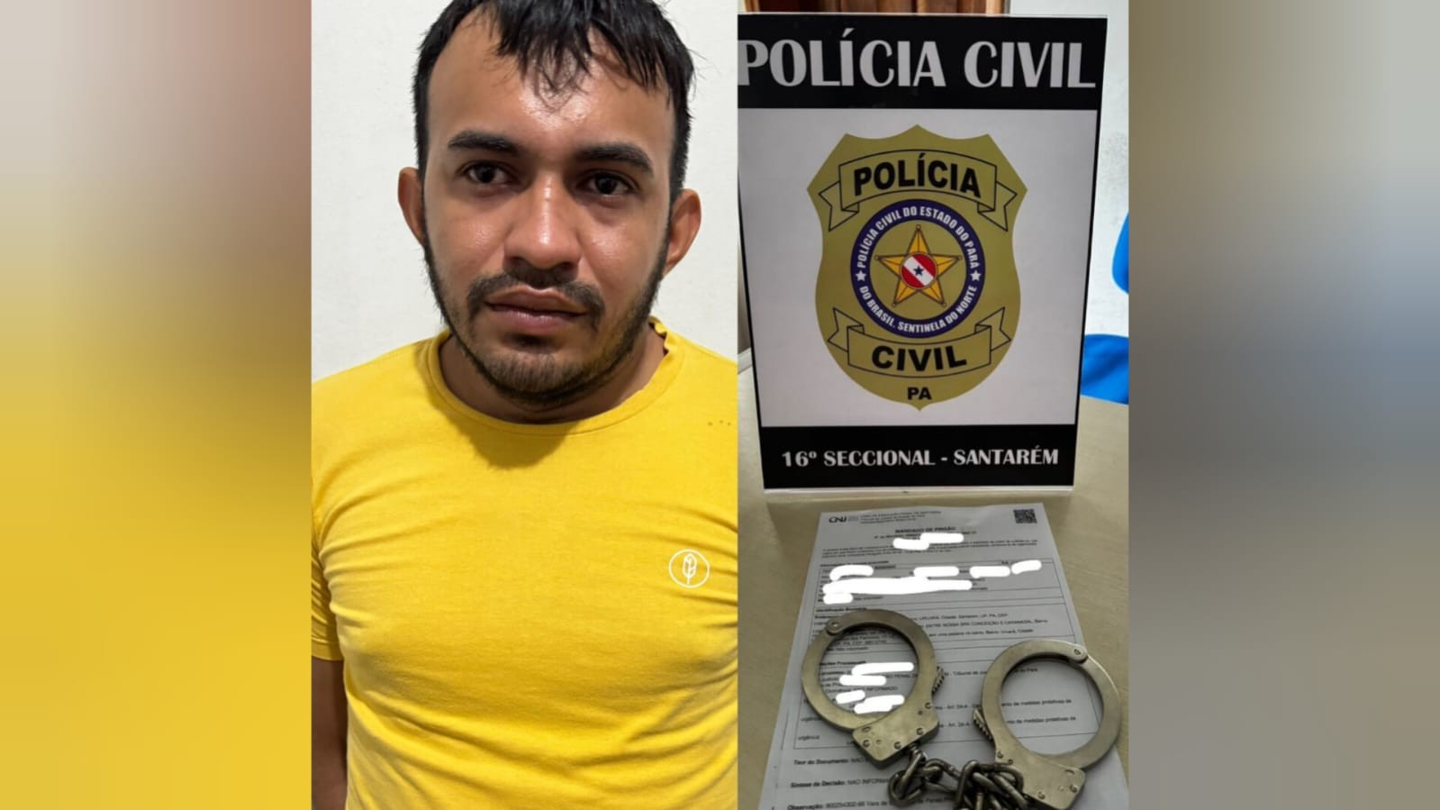Condenado a mais de 2 anos por furto é preso pela Polícia Civil no trabalho, em Santarém