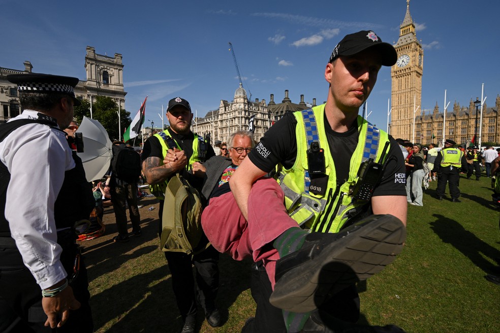 Grupo foi considerado terrorista em julho de 2025 — Foto: Jaimi Joy/Reuters