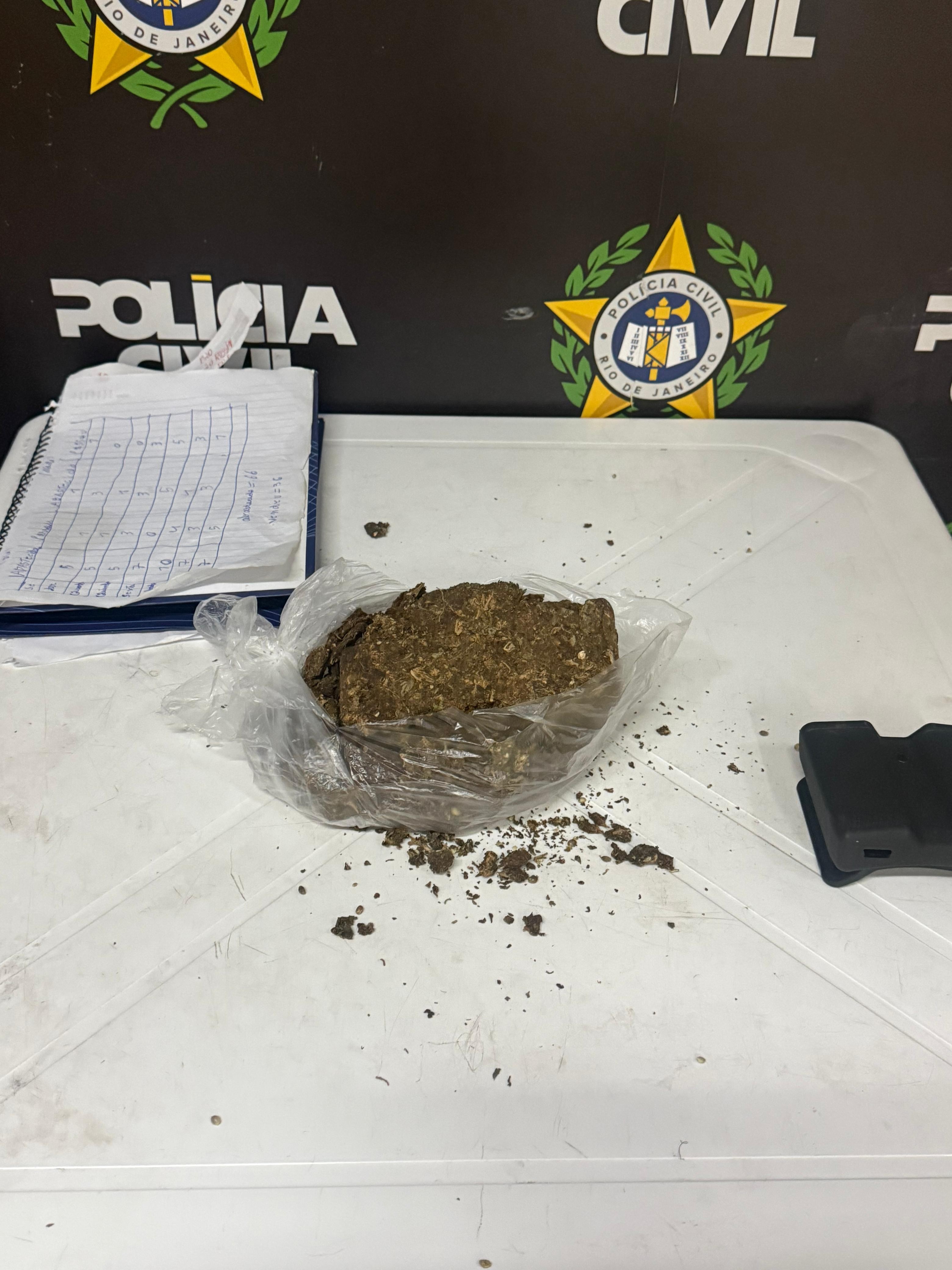Jovem é preso com 1 kg de maconha em Barra Mansa