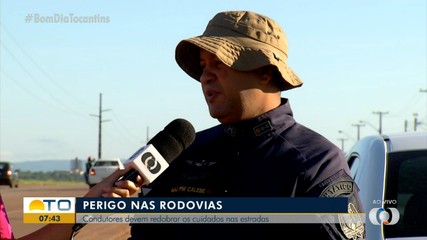 Condutores devem redobrar o cuidado nas estradas no feriado de Páscoa