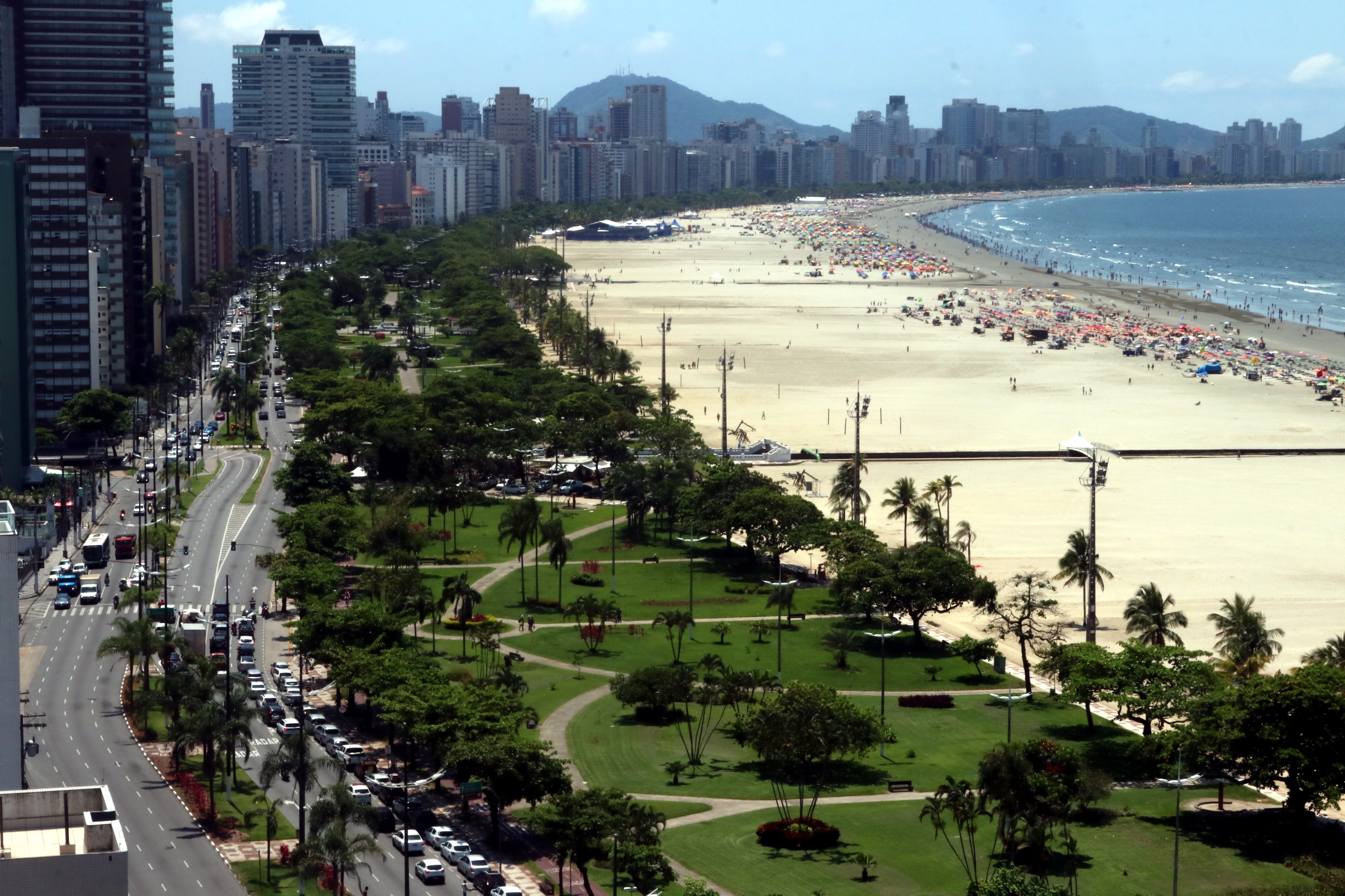 Orla de Santos terá trânsito alterado por prova de pedestrianismo neste domingo; veja as interdições