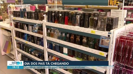 Comércio se prepara para receber consumidores para o Dia dos Pais