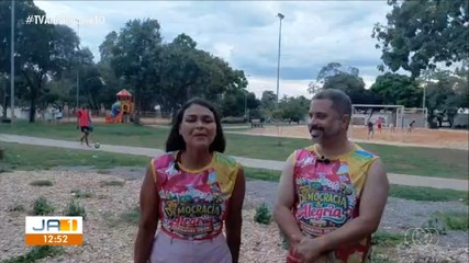 Moradores da 1306 Sul, em Palmas, promovem festa de Carnaval na região