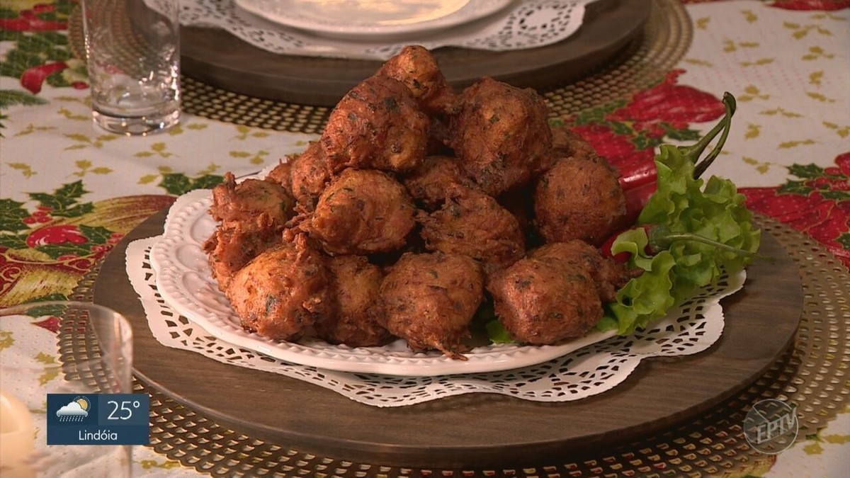 'Sabor de Casa' aprenda a fazer o bolinho de bacalhau da Luciani