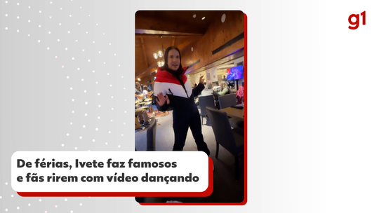 De férias, Ivete faz famosos e fãs rirem com vídeo dançando: 'deixe ela que ela é da Broadway', brincou - Programa: G1 BA 