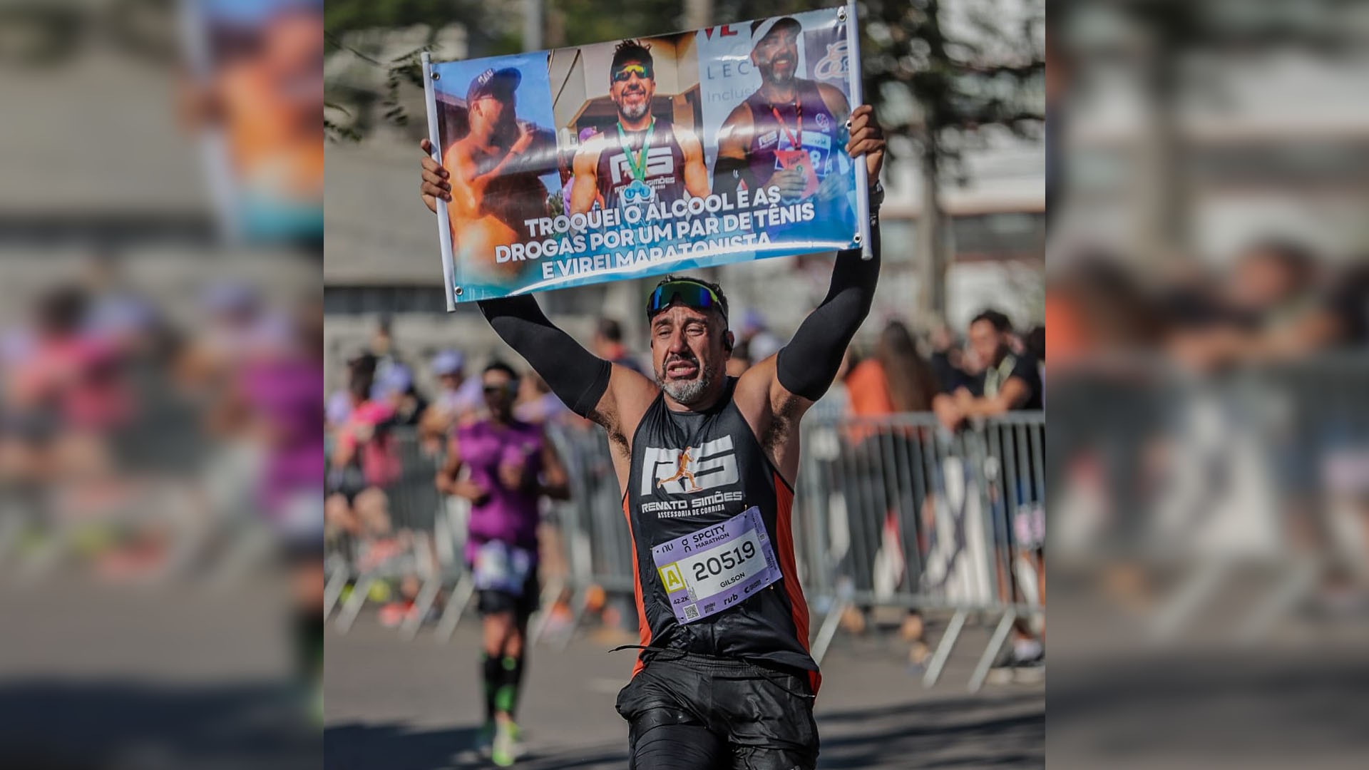 Maratonista de Tietê é exemplo de superação: 'Troquei o vício em drogas e álcool por um par de tênis'