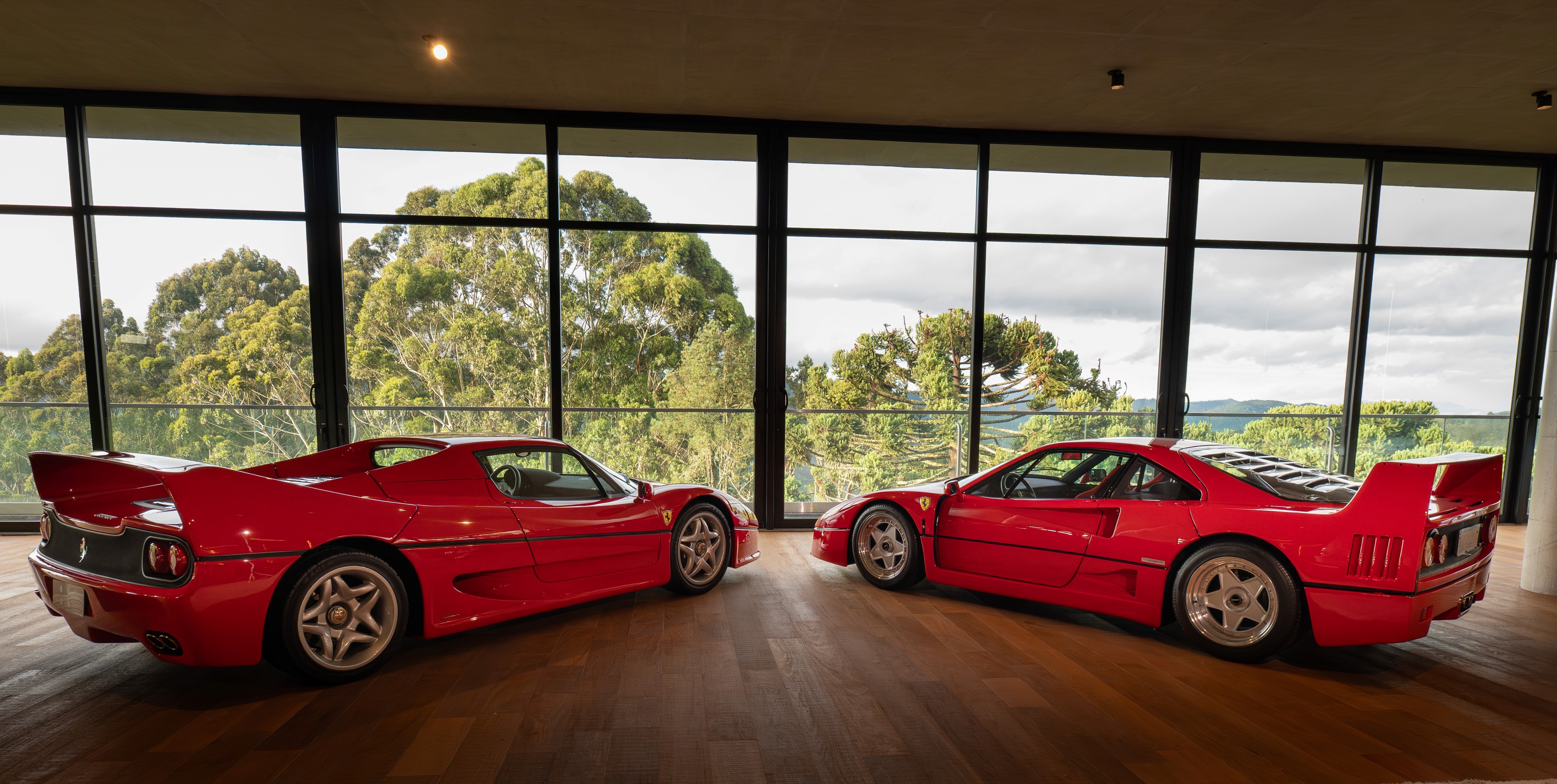 Ferrari em Campos do Jordão: Museu exibe modelos F40 e F50 | G1