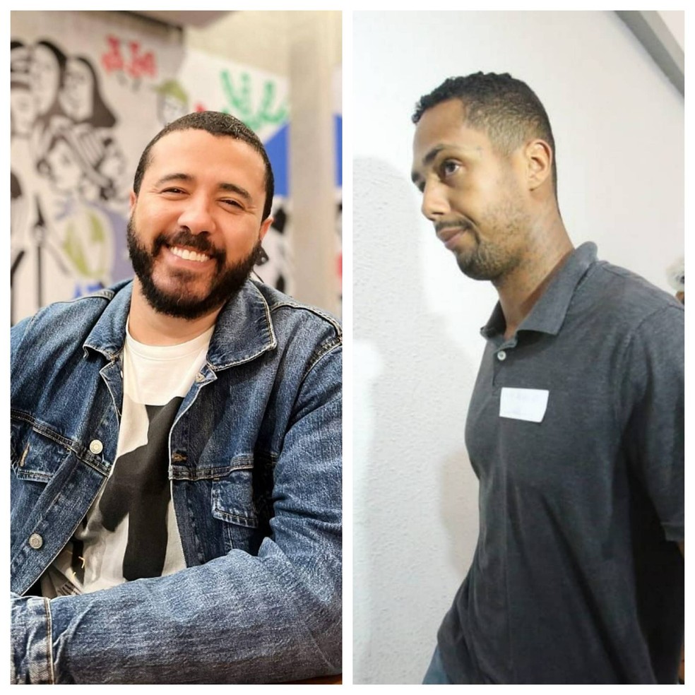Bruno e Jeander foram indiciados pela morte de Jeff Machado — Foto: Reprodução