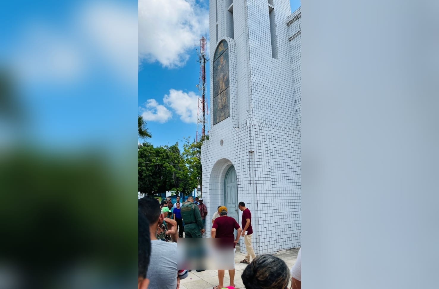 Homem é morto a tiros na porta da igreja após batizado da própria filha, na Grande Fortaleza