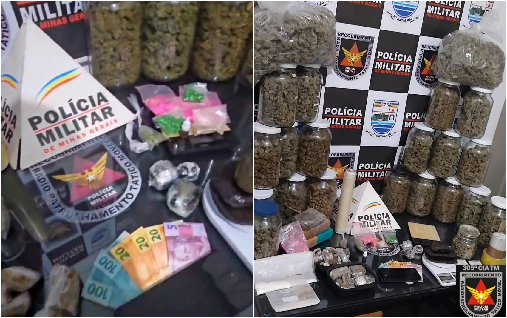 Tráfico por delivery: homem é preso com drogas durante operação em São Lourenço, MG