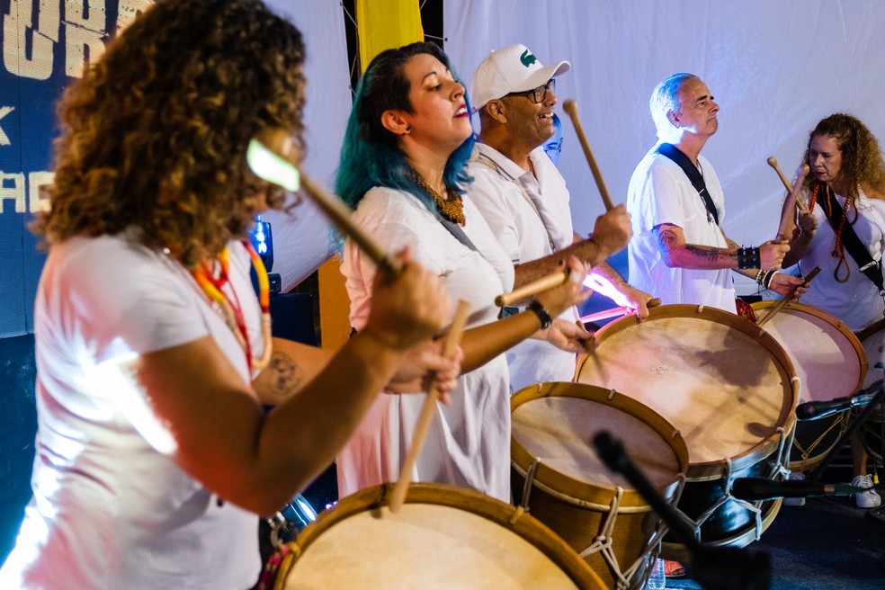 Rock Maracatu será uma das atrações do Gira Mundo — Foto: Mônica Guimarães/Arquivo pessoal