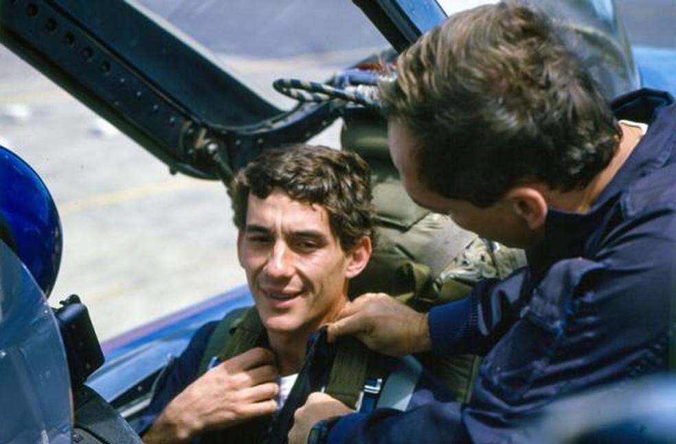 Ayrton Senna. — Foto: FAB/Divulgação