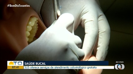 Serviços odontológicos são oferecidos gratuitamente em Palmas; saiba como ter acesso