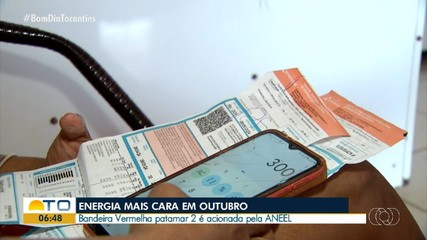 Bandeira Vermelha patamar 2 da conta de energia é acionada pela ANEEL