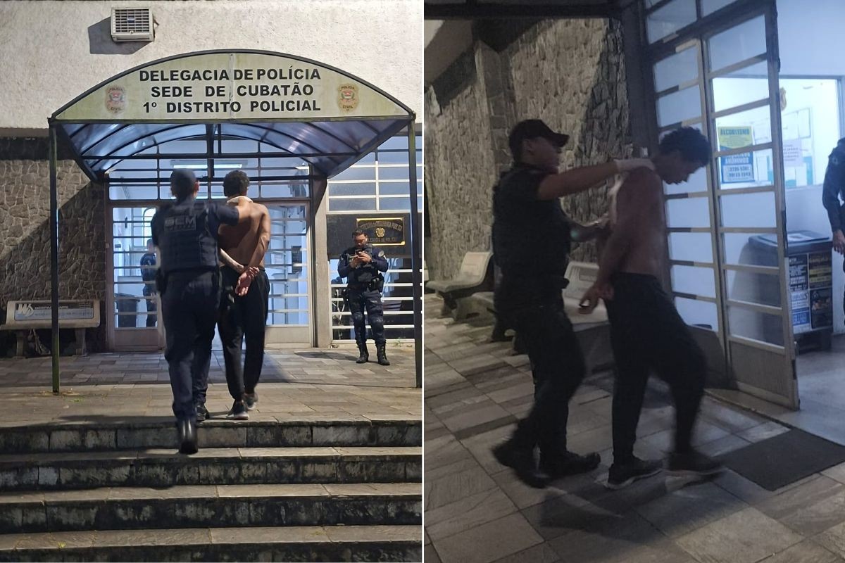Reincidência de Violência em Cubatão: Homem é Preso Duas Vezes em Uma Semana