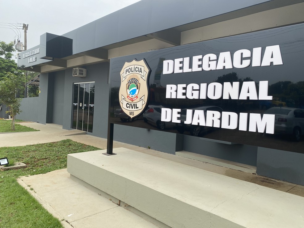Polícia Civil de Jardim (MS) — Foto: Divulgação