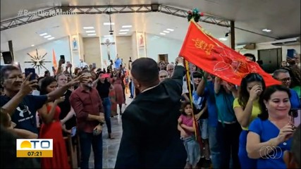 Veja como foi a passagem da folia em Natividade