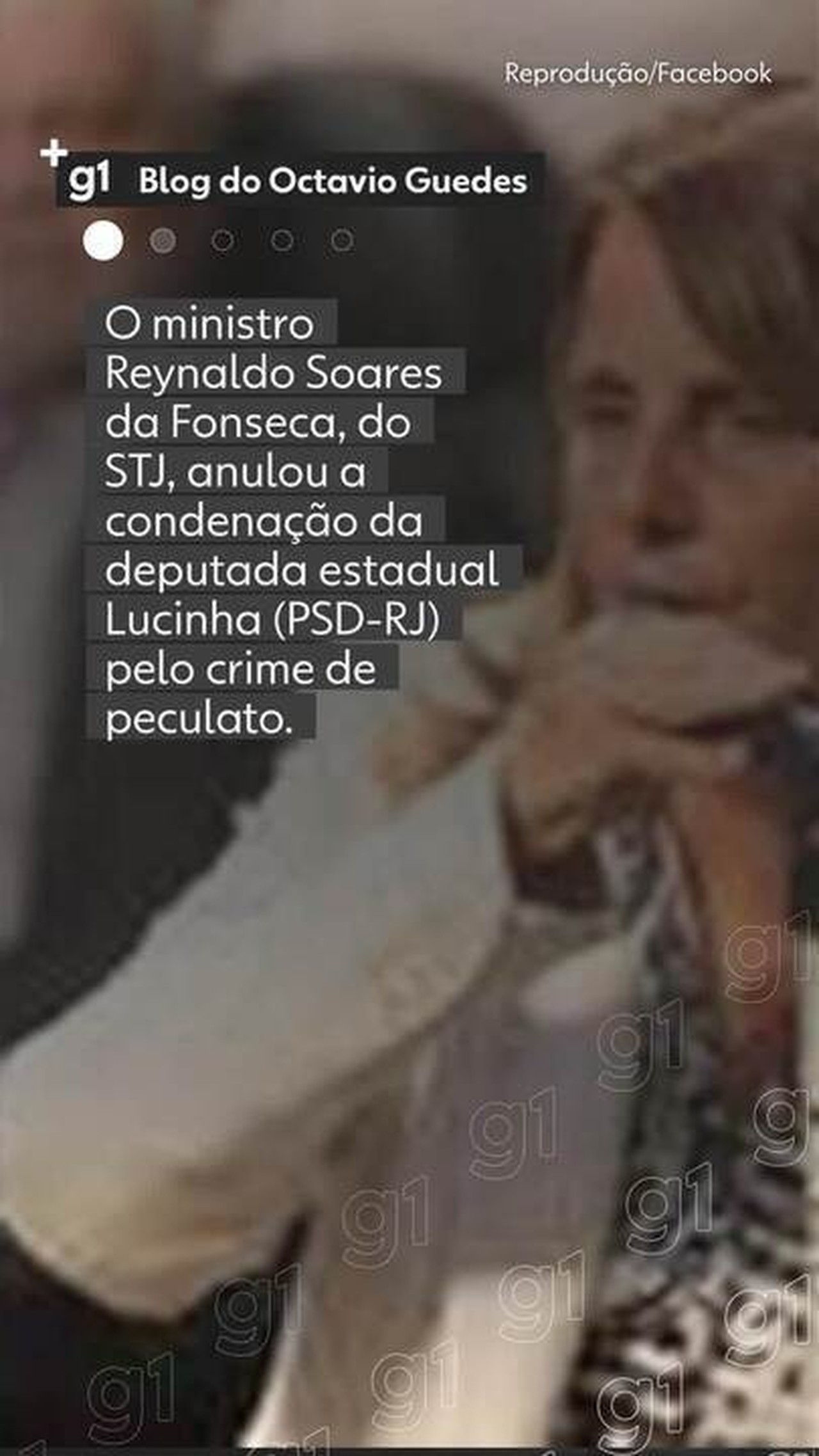 Ministro do STJ anula condenação da deputada estadual Lucinha por peculato por empregar funcionário fantasma na Alerj
